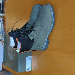 Timberland Rebotl Waterproof Green Suede boots